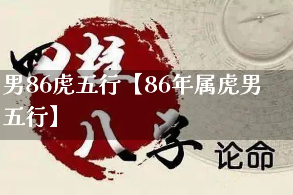 男86虎五行【86年属虎男五行】_https://www.nbtfsb.com_五行风水_第1张