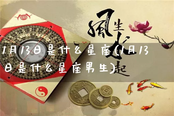 1月13日是什么星座(1月13日是什么星座男生)_https://www.nbtfsb.com_八字算命_第1张