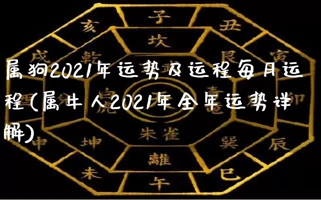 属狗2021年运势及运程每月运程(属牛人2021年全年运势详解)_https://www.nbtfsb.com_五行风水_第1张