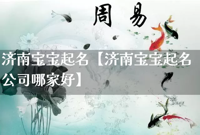 济南宝宝起名【济南宝宝起名公司哪家好】_https://www.nbtfsb.com_五行风水_第1张