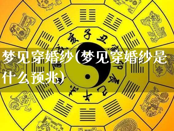 梦见穿婚纱(梦见穿婚纱是什么预兆)_https://www.nbtfsb.com_国学动态_第1张