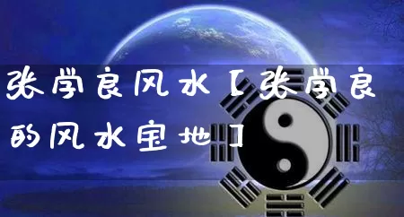 张学良风水【张学良的风水宝地】_https://www.nbtfsb.com_八字算命_第1张