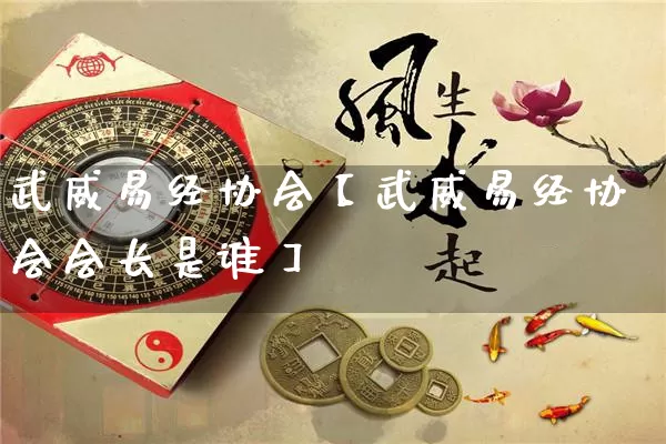 武威易经协会【武威易经协会会长是谁】_https://www.nbtfsb.com_道源国学_第1张