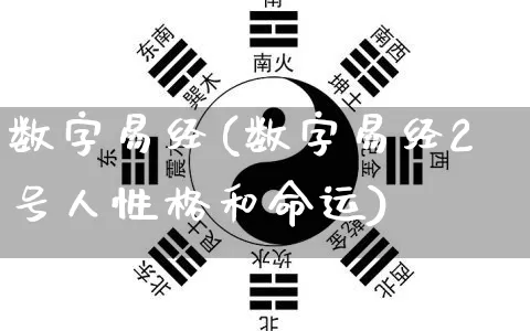 数字易经(数字易经2号人性格和命运)_https://www.nbtfsb.com_道源国学_第1张