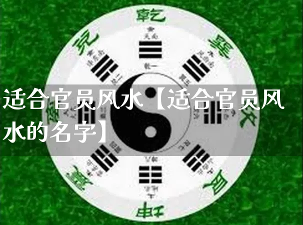 适合官员风水【适合官员风水的名字】_https://www.nbtfsb.com_八字算命_第1张