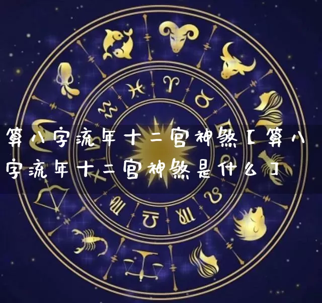 算八字流年十二宫神煞【算八字流年十二宫神煞是什么】_https://www.nbtfsb.com_八字算命_第1张