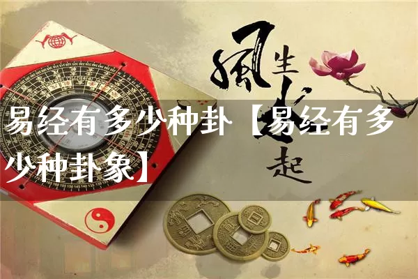 易经有多少种卦【易经有多少种卦象】_https://www.nbtfsb.com_八字算命_第1张