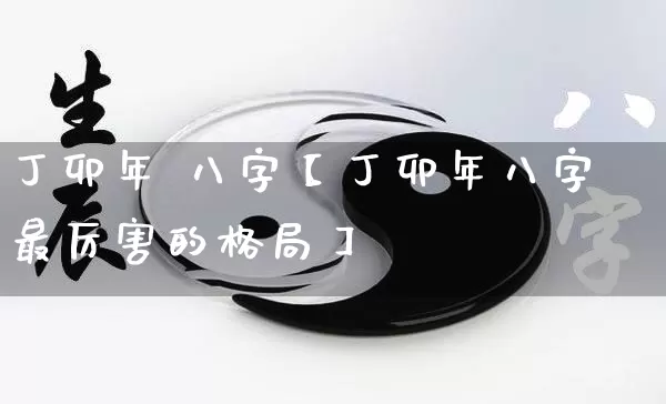 丁卯年 八字【丁卯年八字最厉害的格局】_https://www.nbtfsb.com_八字算命_第1张