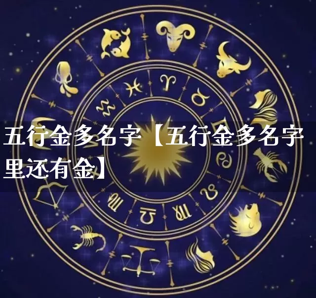 五行金多名字【五行金多名字里还有金】_https://www.nbtfsb.com_生肖星座_第1张